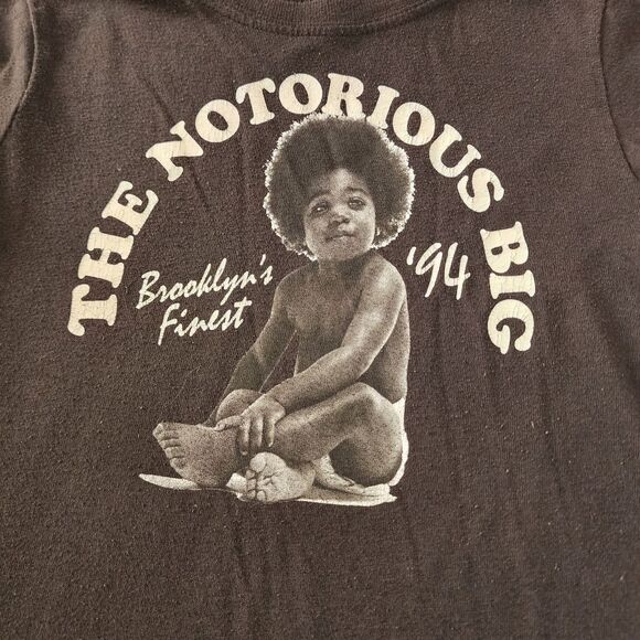 The Notorious B.I.G. Kids Graphic Tshirt Size 4t - Picture 2 of 3